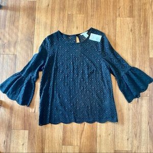 Brand New with Tags Black Lace H&M top!